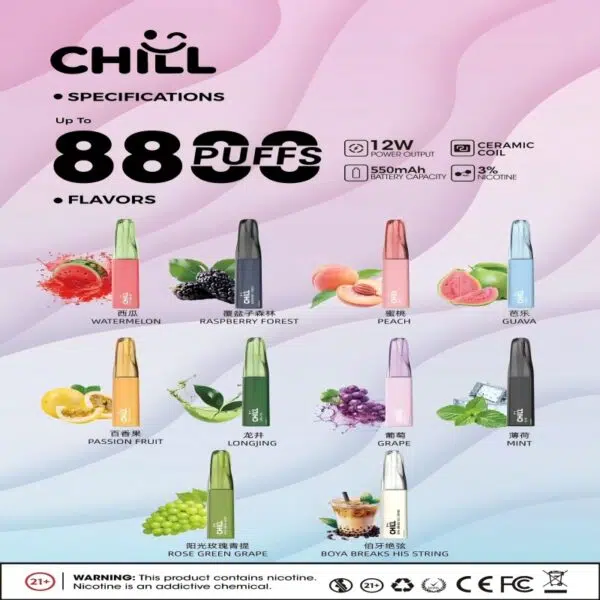 【新】CHILL始祖鳥一次性 拋棄式8800口