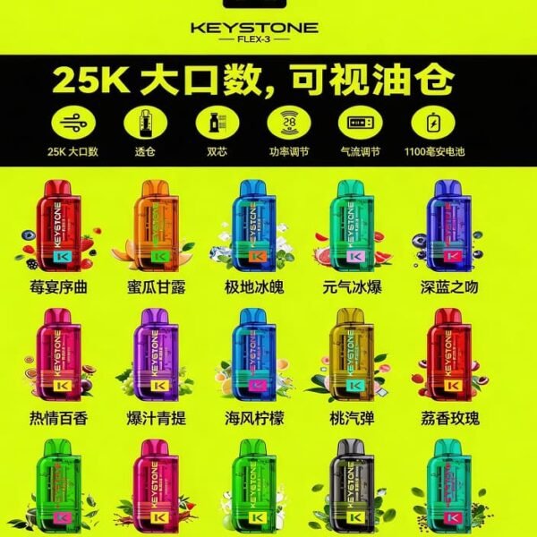 钥石KEYSTONE需搭配钥石主機使用，不通配其他主機煙彈