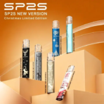 SP2S 聖誕限定版電子煙 6款質感配色 黑曜石黑/銀河灰/鈦金屬自然/藍星藍/山巔青茶/鈦金屬白 台灣現貨